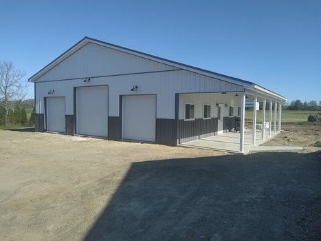 Metal barn