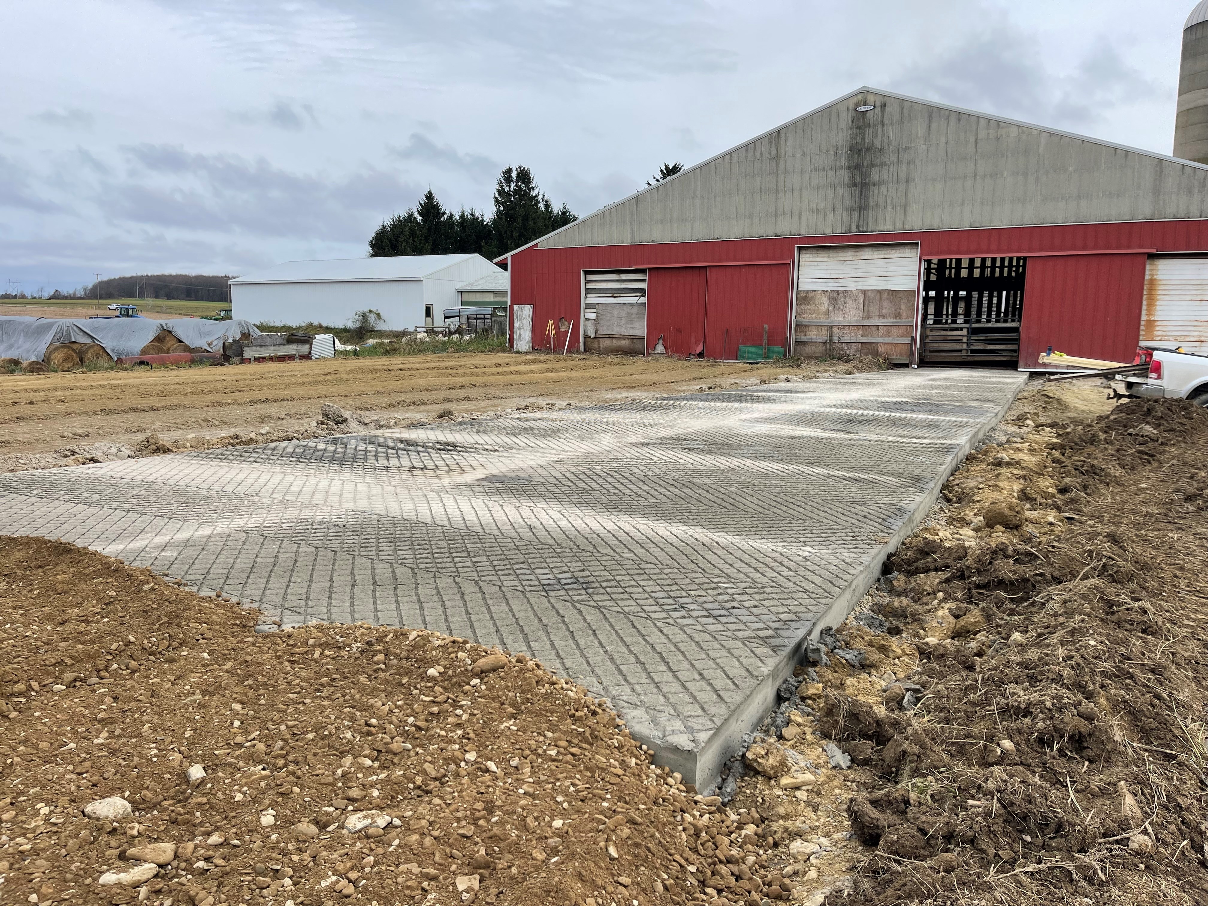 Concrete floor