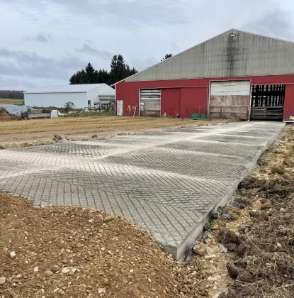 Concrete floor